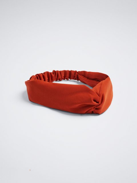 Latkove Celenky Parfois Turban-Štýl Damske Tmavo Červené | SK-QC4967851