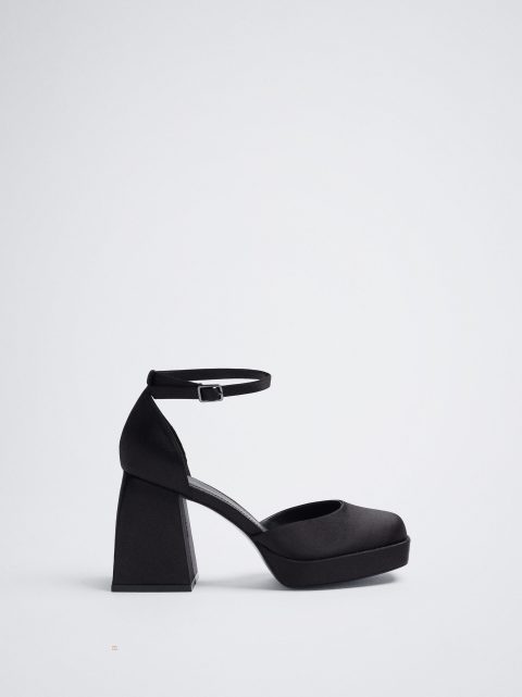 Lodicky Parfois Platforme Damske Čierne | SK-KI1823907