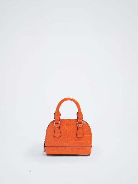 Mini Tašky Parfois Embossed Animal Damske Oranžové | SK-YE1268053