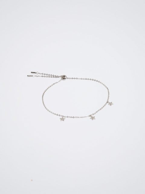 Naramky Parfois 925 Silver With Stars Damske Strieborne | SK-CX7584120