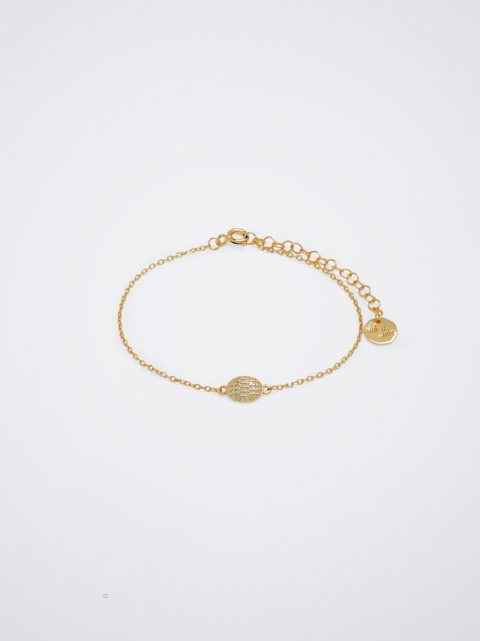 Naramky Parfois 925 Silver With Zirconia Damske Zlate | SK-KV4258316