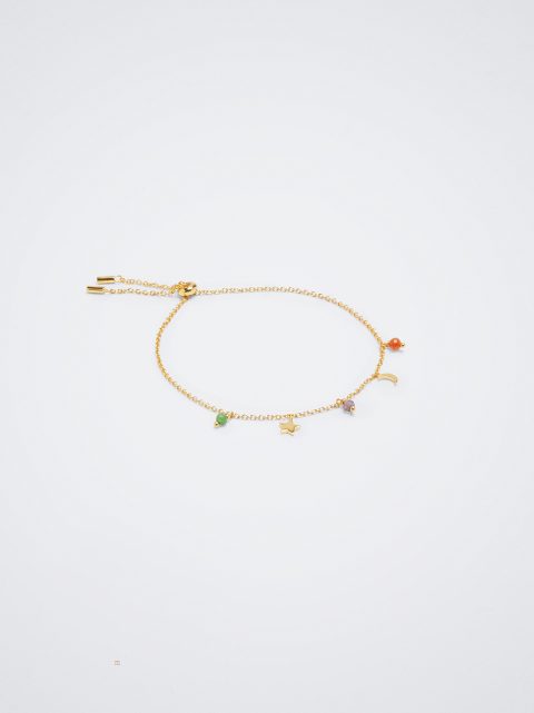 Naramky Parfois 925 Sterling Silver With Stone Damske Viacfarebný | SK-PU6580917