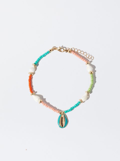 Naramky Parfois Anklet With Shell Damske Viacfarebný | SK-KV5827130