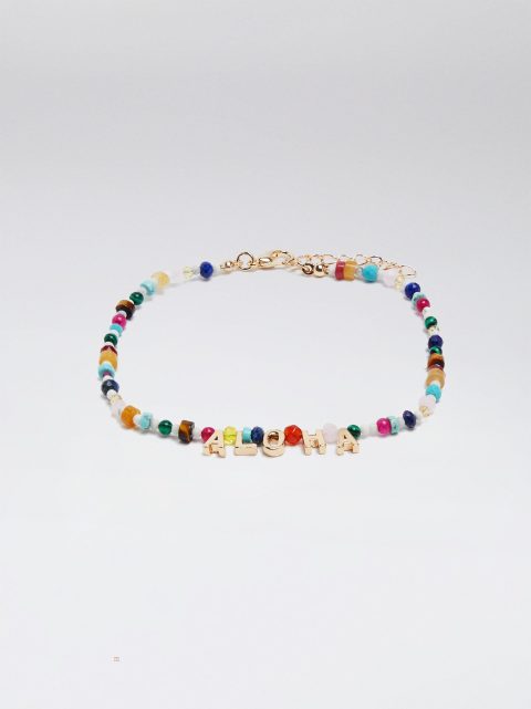 Naramky Parfois Anklet With Stone Damske Viacfarebný | SK-OF8967531