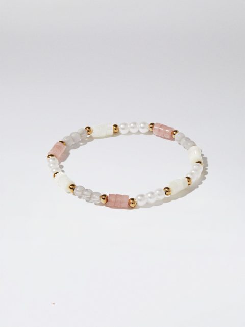 Naramky Parfois Bracelet With Stone And Shell Damske Viacfarebný | SK-RC9842057