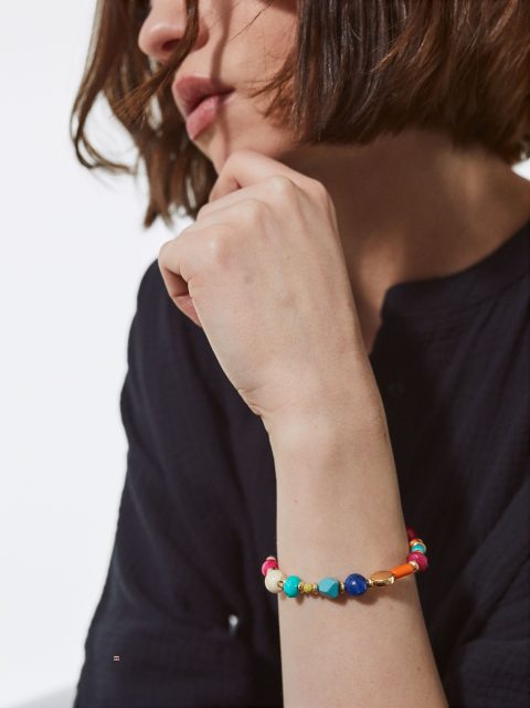 Naramky Parfois Elastic With Resin Damske Viacfarebný | SK-CO1632085