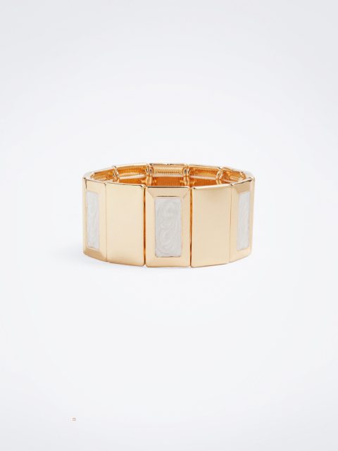 Naramky Parfois Enamel Elastic Damske Zlate | SK-DC0375269
