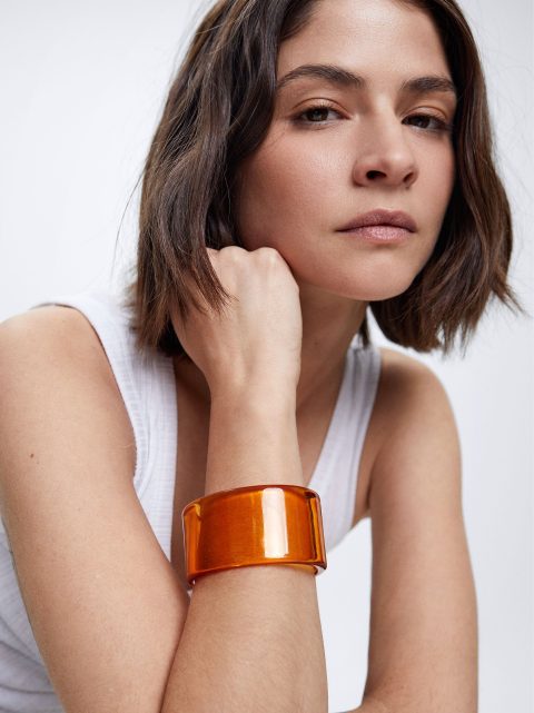Naramky Parfois Resin Damske Hnede | SK-YK8765243
