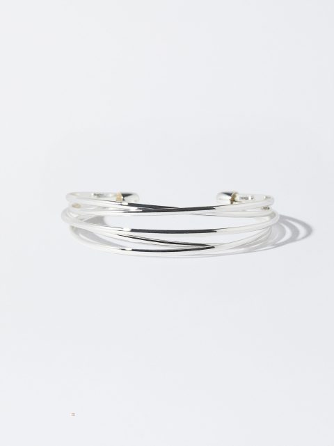 Naramky Parfois Rigid Silver Damske Strieborne | SK-ET4260835