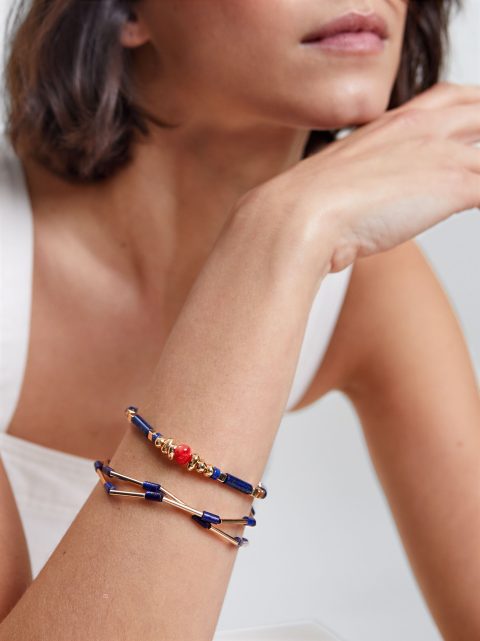 Naramky Parfois Set Of Elastic With Semiprecious Stone Damske Viacfarebný | SK-FL4670132