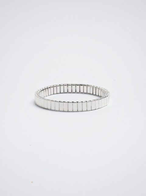 Naramky Parfois Silver Elastic Damske Strieborne | SK-DX3804517