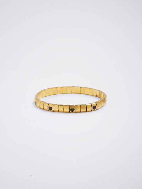 Naramky Parfois Stainless Steel Elastic Damske Zlate | SK-QA7956248