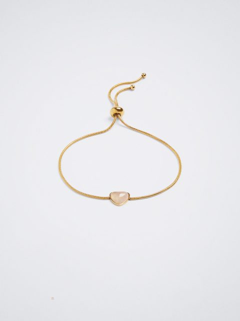 Naramky Parfois Stainless Steel Heart Damske Ruzove | SK-VQ2491375