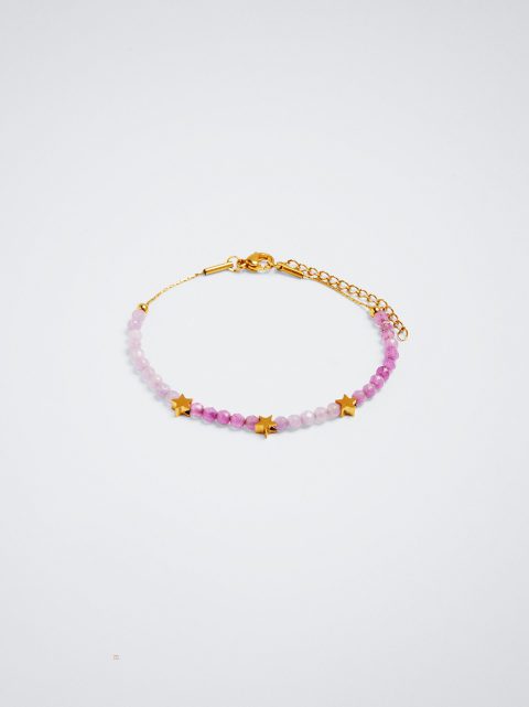 Naramky Parfois Stainless Steel Semiprecious Stones Damske Nachový | SK-XT3915768