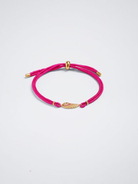 Naramky Parfois Stainless Steel With Charm Damske Fuchsie | SK-GU8139065