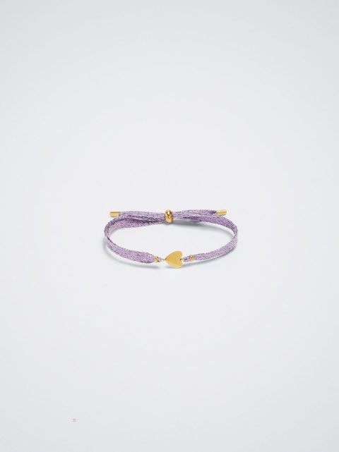 Naramky Parfois Steel With Heart Damske Nachový | SK-ED8914627