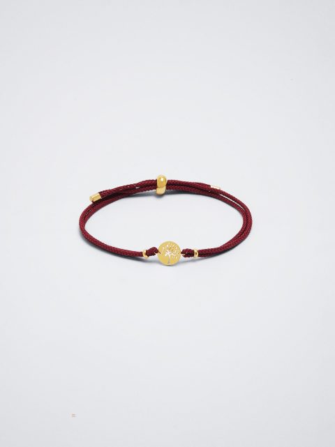 Naramky Parfois Steel With Tree Of Life Damske Bordove | SK-WE6385472
