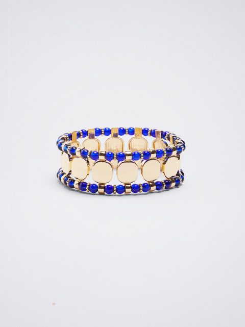 Naramky Parfois Two-Tone Elastic Damske Modre | SK-TN8927165