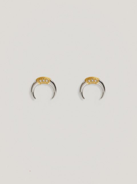 Nausnice Parfois 925 Silver Damske Strieborne | SK-CM3078614