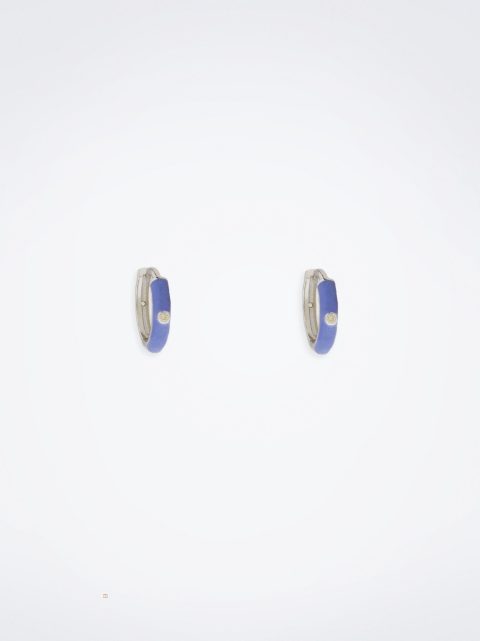 Nausnice Parfois 925 Silver Hoops With Zirconia Damske Viacfarebný | SK-WJ9640218