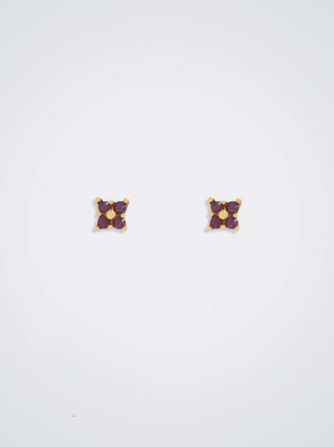 Nausnice Parfois 925 Silver Studs With Zirconia Damske Nachový | SK-NF5486123