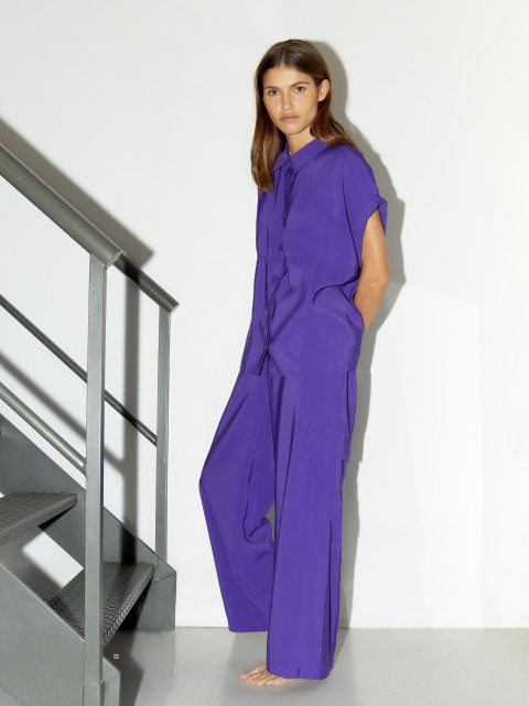 Nohavice Parfois Modal With Pockets Damske Nachový | SK-TW4203596