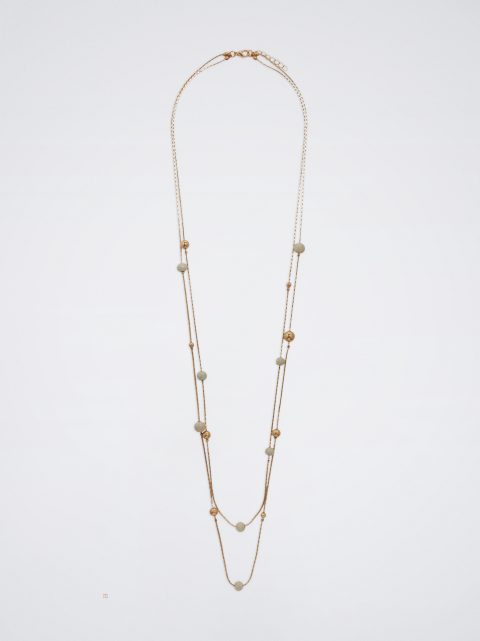 Náhrdelník Parfois Enamel Golden Damske Zlate | SK-DH8459760