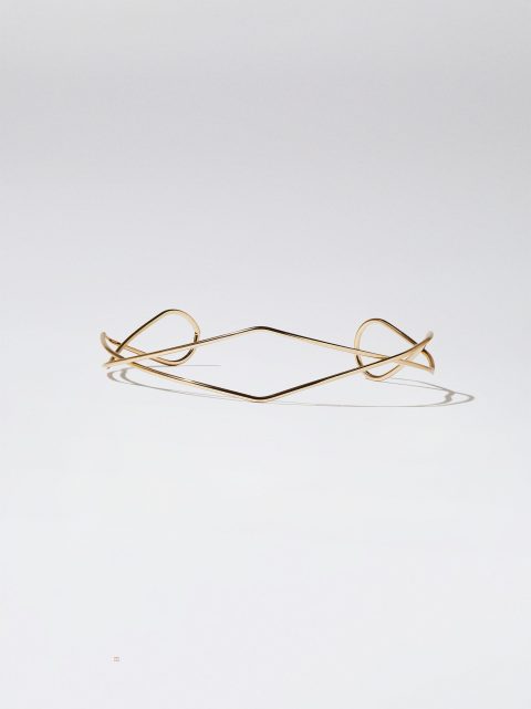 Náhrdelník Parfois Golden Choker Damske Zlate | SK-AT6340752