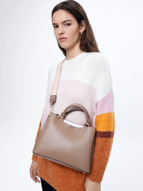 Nákupné Tašky Parfois Basic Tote With Double Handle Damske Béžové | SK-KV9167438