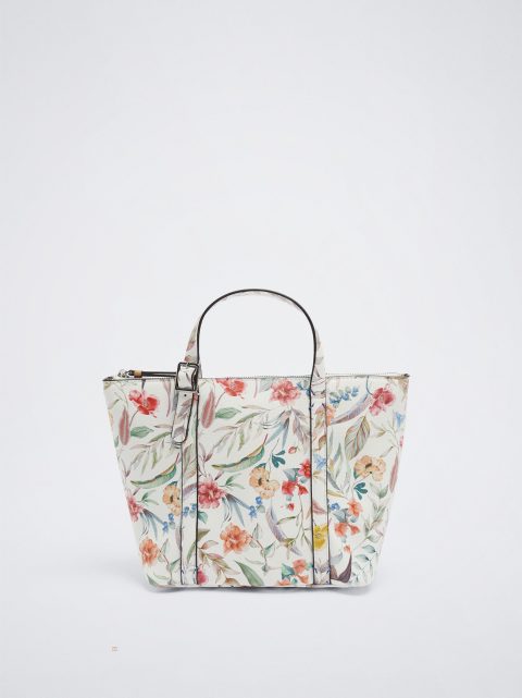 Nákupné Tašky Parfois Floral Print Tote Damske Koralove | SK-LC6798430