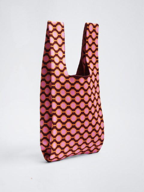 Nákupné Tašky Parfois Jacquard Tote Damske Ruzove | SK-BP1562907
