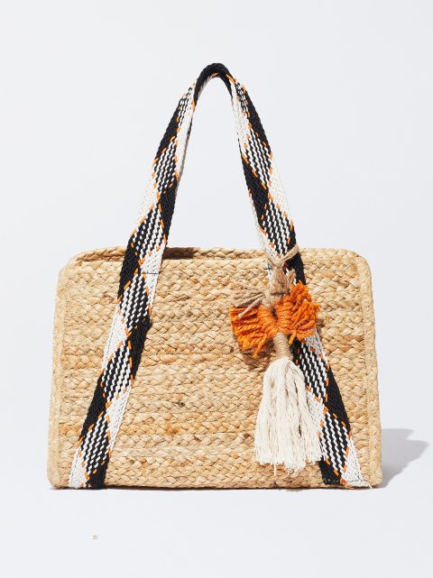 Nákupné Tašky Parfois Jute Tote Damske Béžové | SK-OX6748935