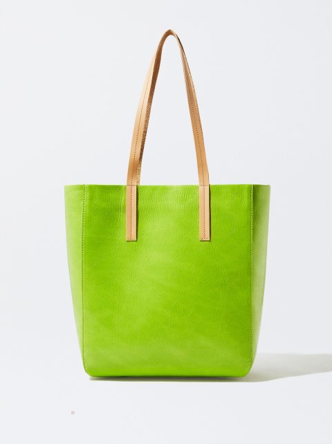 Nákupné Tašky Parfois Personalised Lakovane Tote Damske Zelene | SK-EH0165982