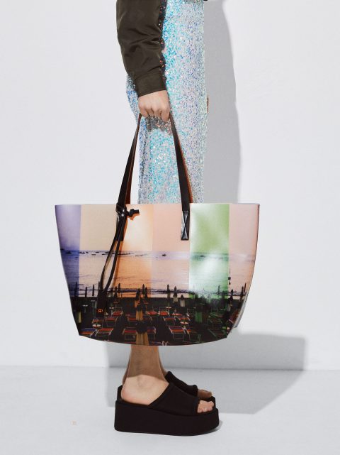 Nákupné Tašky Parfois Printed Tote Damske Viacfarebný | SK-BW6250981