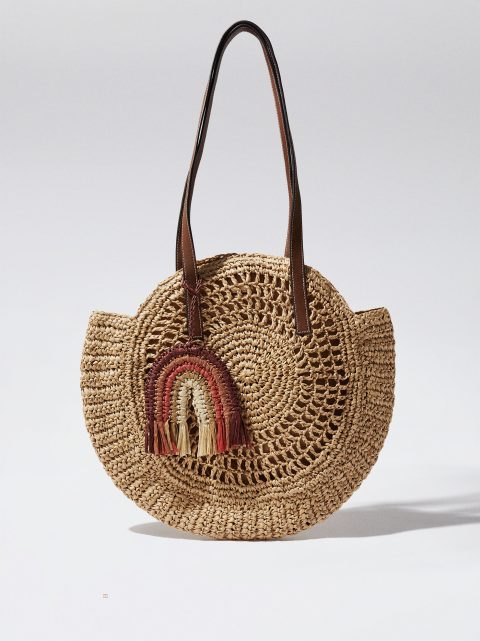 Nákupné Tašky Parfois Straw Tote Damske Hnede | SK-EK6354210