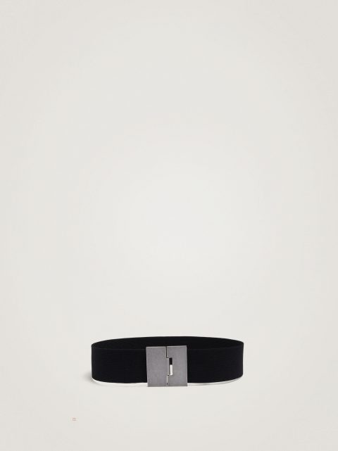 Opasky Parfois Elastic Damske Čierne | SK-XP4723819
