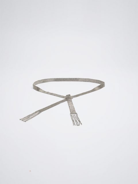 Opasky Parfois Metal Damske Strieborne | SK-YW4302756