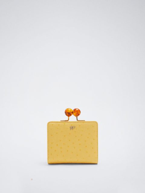 Penazenky Parfois Embossed Damske Žlté | SK-MR8934760