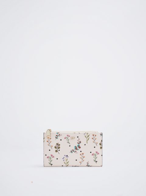 Penazenky Parfois Floral Print Damske Béžové | SK-NE0812673