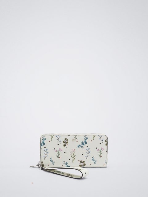 Penazenky Parfois Floral Print Damske Béžové | SK-UE4387215
