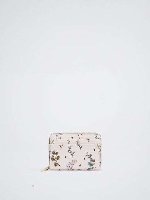Penazenky Parfois Floral Print Damske Béžové | SK-WN2874963