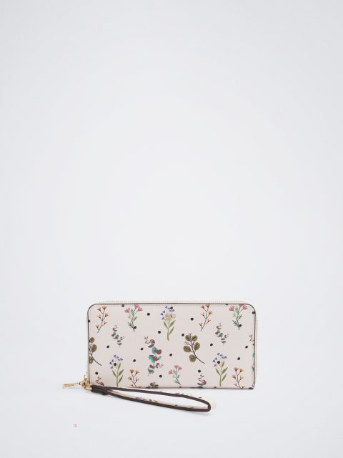 Penazenky Parfois Floral Print Damske Béžové | SK-ZA9804326