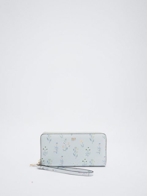 Penazenky Parfois Floral Print Damske Modre | SK-VJ8246130