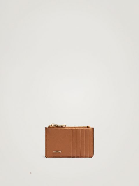 Penazenky Parfois Plain Card Holder Damske Hnede | SK-OQ1576432