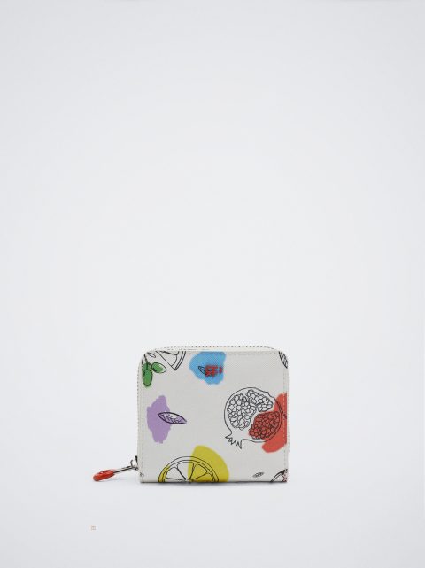 Penazenky Parfois Printed Damske Biele | SK-TH2760314