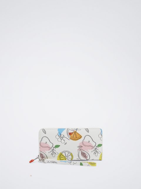 Penazenky Parfois Printed Damske Biele | SK-VS3721840
