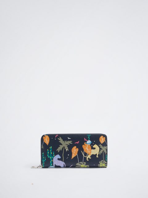 Penazenky Parfois Printed Damske Námornícka Modrá | SK-GS9850423