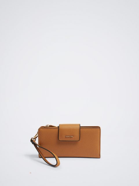 Penazenky Parfois Wallet With Hand Remienkove Damske Hnede | SK-GA4675392