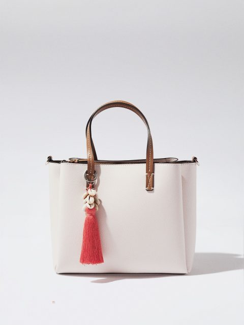 Prenosná Taška Parfois Everyday With Detachable Pendant Damske Biele | SK-YA7182403
