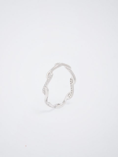 Prstene Parfois 925 Silver With Zirconia Damske Strieborne | SK-HJ5346182